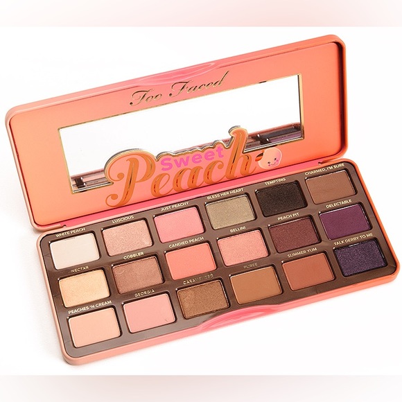 Too Faced Other - Too Faced Sweet Peach Eye Shadow Palette. Bright, Summer, Floral, Fresh, Colours